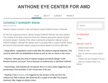 Tablet Screenshot of anthoneeyecenter.com